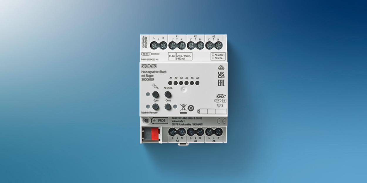 KNX Heizungsaktor 6-fach bei Elektrobau- Schumann in Münchenbernsdorf